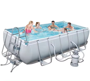 <span class=keywords><strong>Piscine</strong></span> <span class=keywords><strong>hors</strong></span> <span class=keywords><strong>sol</strong></span> géante portable en plastique PVC pour adultes et grands enfants - Product Image 6