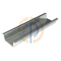 Profil en aluminium de système de suspension de plafond d'oméga de canal de fourrure de haute qualité pour le gypse d'extrémité de plafond