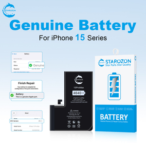 <span class=keywords><strong>แบ</strong></span><span class=keywords><strong>ต</strong></span>เตอรี่โทรศัพท์แท้ STAROZON ORI สำหรับ <span class=keywords><strong>iPhone</strong></span> 15 Plus Pro Max ความจุสูง ไม่มีรอยเชื่อม <span class=keywords><strong>แบ</strong></span><span class=keywords><strong>ต</strong></span>เตอรี่สำรองสำหรับการวินิจฉัย - Product Image 1