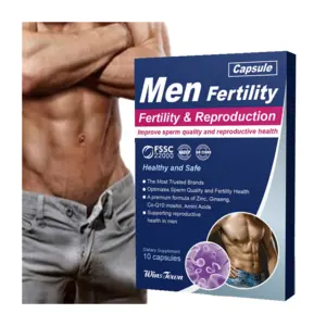 Empower Fertility Journey Boost Conception Chances Men Fertility Capsules Enhancing Sperm Quality Reproductive Health