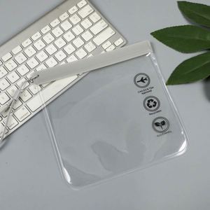 TSA Approved Clear Acrylic Square Quart-Size Toiletry <b>Bag</b>-Leakproof Waterproof Travel Organizer Geometric <b>Gift</b> - Product Image 3