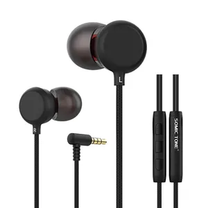 अमेज़न शीर्ष विक्रेता वायर्ड इयरफ़ोन बास स्टीरियो Headphones में कान Earbuds गेमिंग हेडसेट Iphone सैमसंग के लिए Mic के साथ पीसी