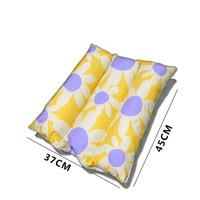 Lapin accroupi tapis chaud pour animaux de compagnie saisonnier universel lit pour animaux de compagnie cochon hollandais tapis en coton lapin sommeil nid démontage et lavage