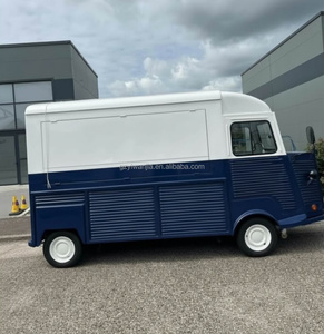 <span class=keywords><strong>Camion</strong></span> de restauration mobile de style Citroën <span class=keywords><strong>H</strong></span> Van vintage rétro entièrement équipé, café de rue, glaces, pizzas, remorque de restauration à vendre - Product Image 2