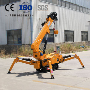 Grue araignée chenillée CE EPA de fabrication chinoise, 5, 8, 10, 12, 14 tonnes, avec hauteur de levage de 10m, 21m, 25m, 29m, à vendre - Product Image 1