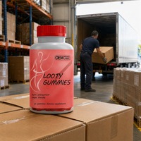 Booty Gummies voor volwassen vrouwen, veganistische kruidenformule, Maca-wortel, dagelijkse supplement, private label OEM ODM groothandel bulk fabriek leverancier