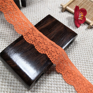 3 Cm Trắng Nylon Spandex Raschel Ren Trim Ribbon Đàn Hồi Organza Vải Cho Váy Cưới Sofa Rèm Cửa Đồ Lót Chất Liệu - Product Image 1