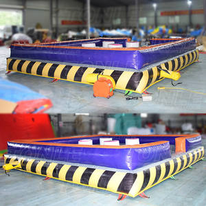 <span class=keywords><strong>2019</strong></span> más popular 4 inflable de persona gladiador justa arena/gladiador duelo juego interactivo para venta - Product Image 4