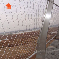 Grillage en fil d'acier inoxydable pour cage à lion, volière, résistant à la corrosion, haute résistance, flexible, sur mesure