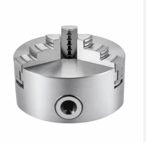 Mandrino tornio a 3 ganasce per macchina tornio CNC garanzia di equilibrio dinamico con acciaio legato di alta qualità - Product Image 4