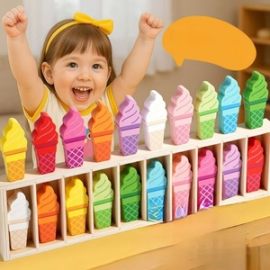 Juego de Mesa Educativo de Madera para Niños - Adivina las Bebidas en Botellas, Juguete de Memoria y Percepción del Color - Product Image 6