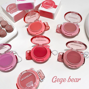Crème <span class=keywords><strong>blush</strong></span> double usage lèvres et joues Gegebear – <span class=keywords><strong>Rare</strong></span>, magnifique, illuminatrice, contouring naturel, soyeuse, portable, extensible et compressible - Product Image 3