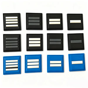 Résistant aux rayures <span class=keywords><strong>Gendarmerie</strong></span> PVC Patch Tactique Poitrine Tresse Rang Chevron Étanche PVC Badge Patches pour <span class=keywords><strong>Uniforme</strong></span> - Product Image 5