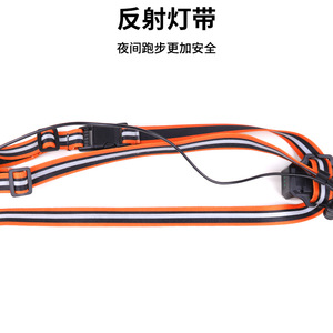 ไฟวิ่งติดหน้าอก Qimai แบบ LED ชาร์จไฟได้ พร้อมไฟเตือนสีแดงกระพริบ สำหรับปั่นจักรยานและวิ่งกลางแจ้ง - Product Image 3