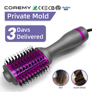 Sèche-cheveux brosse volumisante électrique Hot Tools One Step 1200W avec revêtement céramique ionique et séchage rapide pour usage domestique et hôtelier - Product Image 1