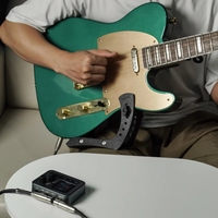 Mini processeur de guitare M-VAVE Pocket AMP avec écran HD de 1,54 pouces et contrôle Bluetooth/APP/100+ effets, type-C/pour guitare/basse d'enregistrement