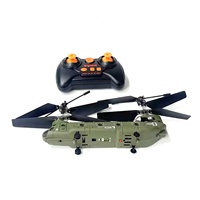 YYRC S026H 2.4Ghz çift pervane askeri taşıma uçak kapalı sabit yükseklik uzaktan kumanda RC helikopter uçak oyuncaklar