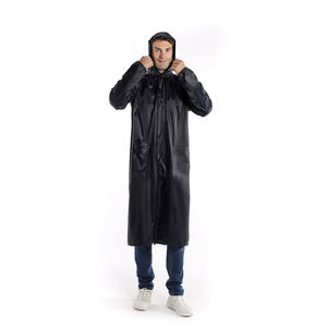 TOP 판매 모로코 스타일 폴리에스터 비옷 후드 통기성 XXL 사이즈 내구성 방수 롱 재킷 투어 - Product Image 5