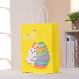 Sacs en papier kraft personnalisés, écologiques, luxueux, portables, pour le shopping et le stockage, avec impression de logo coloré pour les bijoutiers - Product Image 4