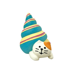 Cute Japanese Style Zakka Cat Resin Ornament Cartoon Animal Shape Handmade Home Decoration Desktop Craft - Product Image 5