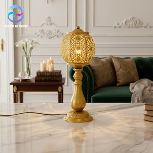 Lampe <span class=keywords><strong>de</strong></span> <span class=keywords><strong>table</strong></span> <span class=keywords><strong>en</strong></span> <span class=keywords><strong>mosaïque</strong></span> turque <span class=keywords><strong>en</strong></span> fer forgé, faite à la main, style europé<span class=keywords><strong>en</strong></span>, avec source lumineuse LED à alimentation CA pour salon et chambre à coucher (vente <span class=keywords><strong>en</strong></span> gros) - Product Image 1