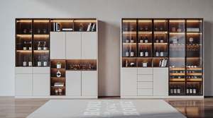 Meuble de rangement moderne de luxe en bois MDF pour la maison, salon, salle à manger, bar à domicile, chambre à coucher, meubles pour hôtels - Product Image 5