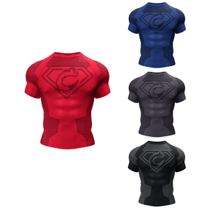 Maglietta all'ingrosso della compressione degli uomini del <span class=keywords><strong>film</strong></span> del supereroe 3d stampata maglietta sportiva della palestra magliette Cosplay costumi di atletica - Product Image 5