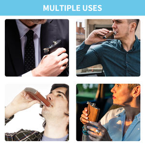 WeVi personalizzabile portatile in acciaio inox tazza personalizzata bottiglia di liquore tasca pentola di vino per whisky - Product Image 6