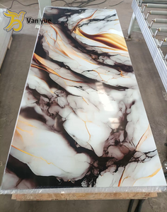 Superluxuriöse UV-Marmorplatte 1220*2440*3mm Einfach zu Installieren für Inneneinrichtung - Product Image 1