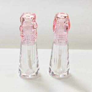 Tubos de Brillo Labial Vacíos Transparentes, Recargables, de Plástico, con Logotipo Personalizado, Tubo de Aceite Labial, Aplicador de Plástico, Envase Cosmético - Product Image 5