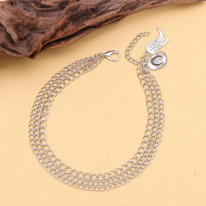 Chaîne de bottes de cowboy western, ornement de chaussure, pendentif en métal, décoration pour chaussures femme, automne 2024, origine Yiwu - Product Image 6