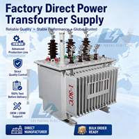 Transformateur de puissance immergé dans l'huile Leineng 50kVA-3000kVA pour l'alimentation électrique des parcs industriels agricoles ruraux de grande envergure