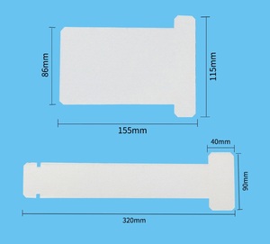 Cartes de nettoyage IPA en forme de T pour imprimantes à cartes Zebra P110i, P110m et <span class=keywords><strong>P120i</strong></span>, nettoyant pour fentes 105912-912 - Product Image 5