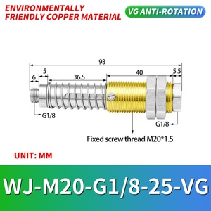 อุปกรณ์เสริมถ้วยดูดสุญญากาศแบบมือจับ FSTE พร้อมตัวกันหมุน AGVG25/50/75-G1/4 - Product Image 6