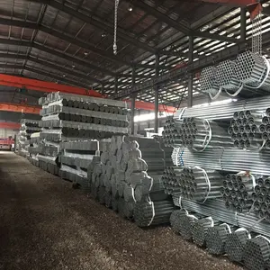 Tubos de aço galvanizados redondos pré-galvanizados/tubos de tubulação de ferro