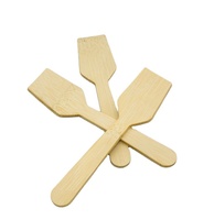 Ensemble de couverts jetables en bambou biodégradable de haute qualité cuillère moderne écologique pour camping fête service de nourriture pour hôtels