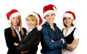 Chapeau de Noël pour adultes rouge et blanc en non-tissé de haute qualité, très vendu en 2018 - Product Image 3