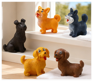 Figuras de Animales de Dibujos Animados DIY, Adornos de Gatos Pequeños y Lindos, Mini Manualidades de Resina para Decoración de Escritorio, Decoración del Hogar, Regalo para Niños - Product Image 6
