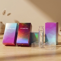 Boîtes à rouge à lèvres personnalisées avec logo imprimé HF-045, emballage cosmétique, parfum, soin de la peau, boîte pliante en papier