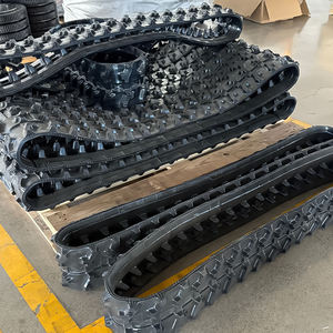 รางยาง150x72 <span class=keywords><strong>180x72</strong></span> 200x72 230x72 230x48สำหรับระบบช่วงล่างของรถขุดตีนตะขาบ - Product Image 2