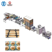 Machine de formage et de moulage de pâte à hot-dogs et hamburgers motorisée haute performance avec fonctionnement automatique, capacité de 6000 pièces/heure pour usine