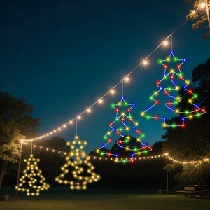 Luces LED de Navidad y Halloween para Exteriores, Impermeables, Decorativas, con Efecto Centelleante - Product Image 1