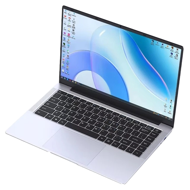 New Wholesale 14.1" Slim Laptop Computer Student Laptop OEM/ODM with Intel N3350 4GB SSD US TN Panel for Personal Use