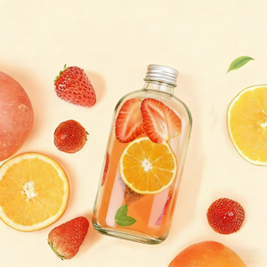 Mélange de thé aux fruits OEM fraise, pomme, orange |   Thé en sachet avec morceaux de fruits secs |   Riche en vitamine C |   Infusions chaudes et froides - Product Image 4