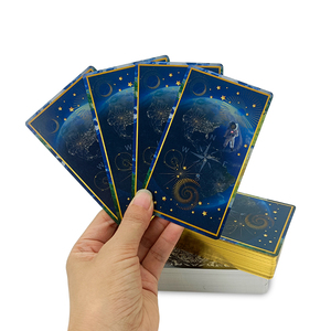 <span class=keywords><strong>Cartas</strong></span> <span class=keywords><strong>de</strong></span> Tarot con bordes dorados personalizados, baraja dorada Premium para adivinación <span class=keywords><strong>de</strong></span> La Fortuna - Product Image 5