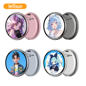 Badge numérique rechargeable Type C 400 mAh, version standard E01, avec écran personnalisé et cordon, compatible OEM, vente en gros - Product Image 5