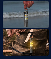 Lampe torche tactique rechargeable multifonction à laser blanc super lumineux, longue durée de vie, portable pour les situations d'urgence et le camping