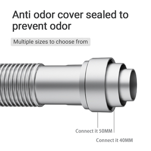 Le plus récent RV cuisine économie d'espace cuisine système de Drainage 4.5 "cuisine évier bouchon crépine SS 304 tuyau de vidange de haute qualité - Product Image 6
