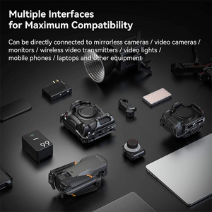 Fotografía <span class=keywords><strong>Mini</strong></span> 100W recargable Vb99 V-Lock cargador Cámara banco de energía portátil litio V montaje batería para videocámara Dslr - Product Image 3