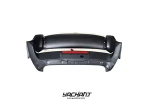 Spoiler traseiro com luz de freio para Subaru Impreza GRB WRX STI VS Ver.1 estilo ABS ou fibra de vidro 2008 a 2014